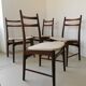 Set de 4 chaises scandinaves no