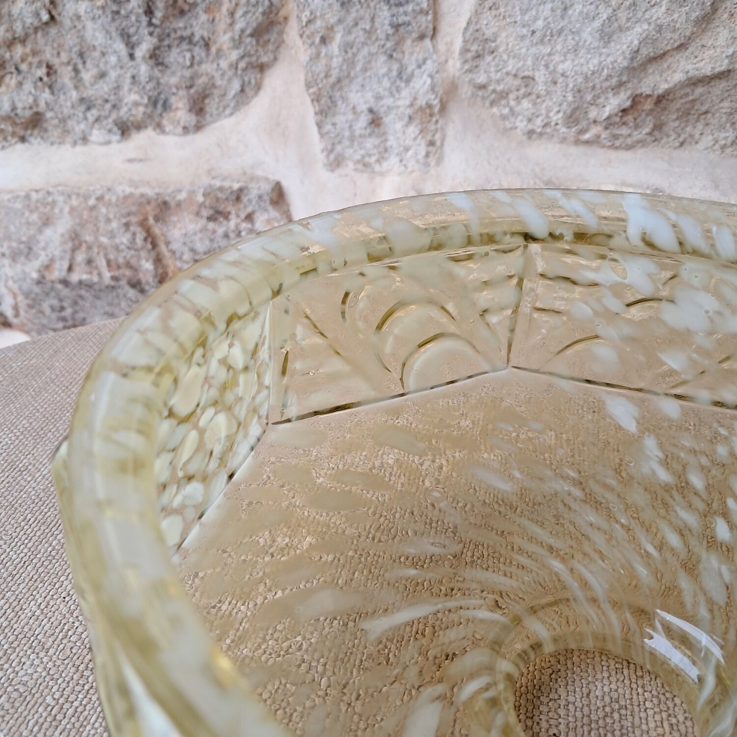 Clichy glass lampshade