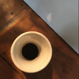 White vase