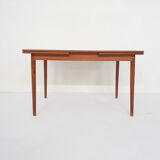 Teak extendable dining table, The Netherlands 1960's