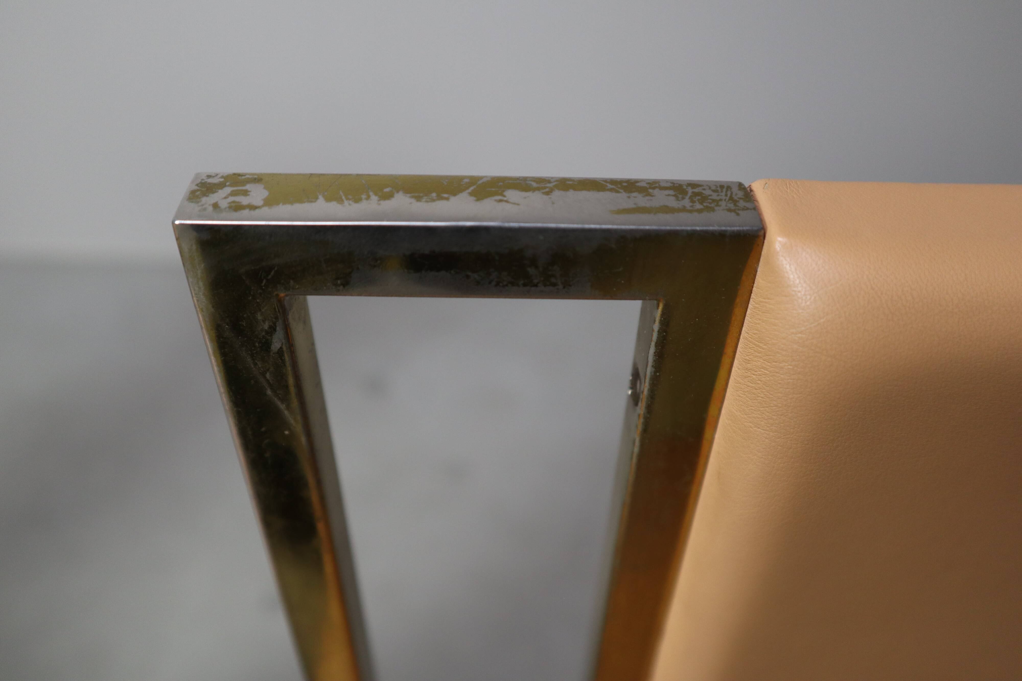 Set of 6 dining chairs by Renato Zevi, Italy 1970s