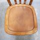 Chaise de bar vintage en bois par les éditions Luterma