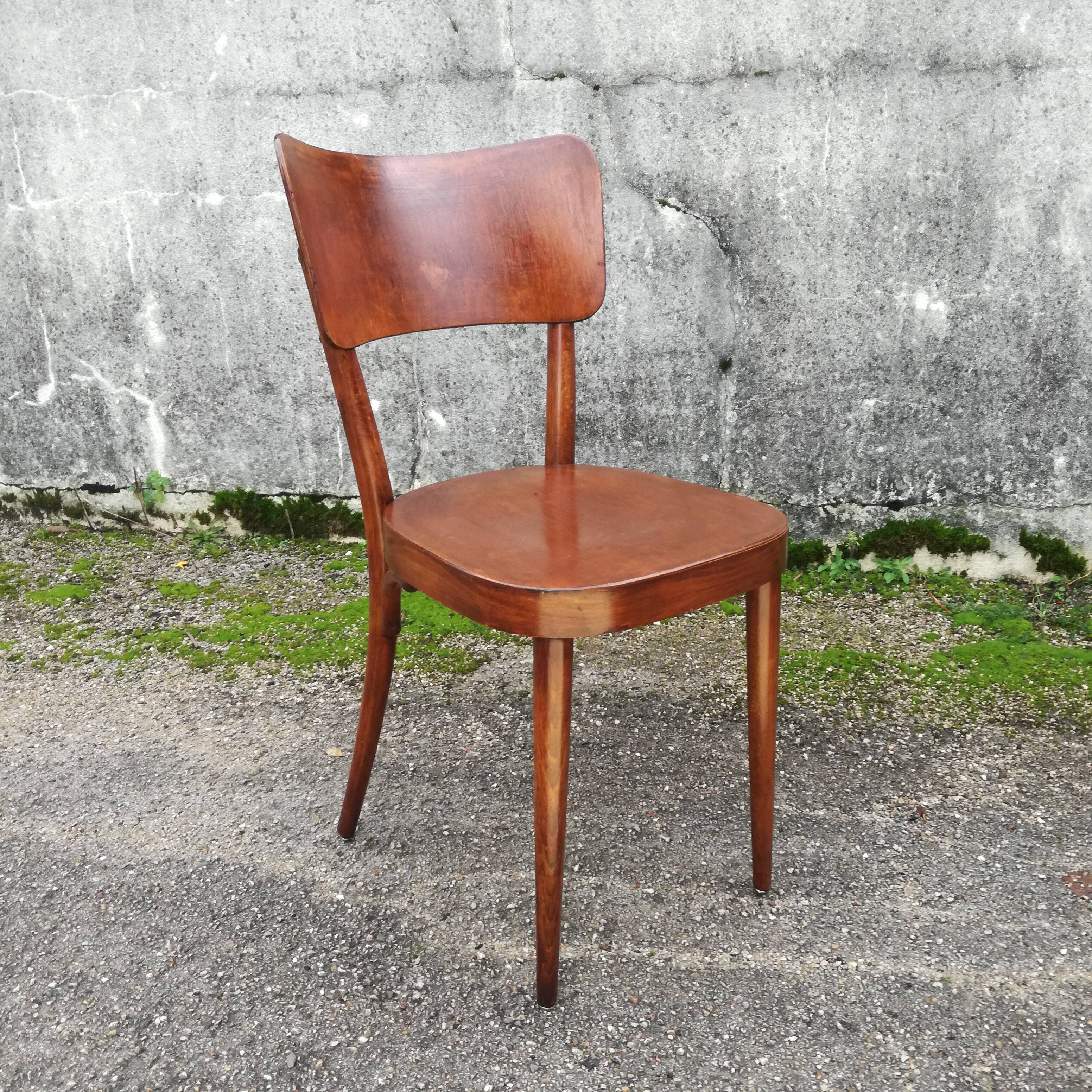 Baumann beech chair 1950