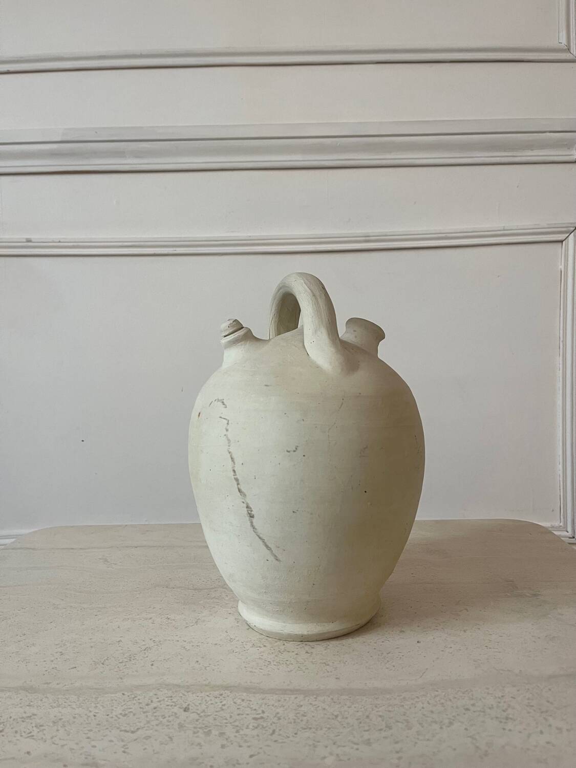 Gargoulette, earthenware water jug