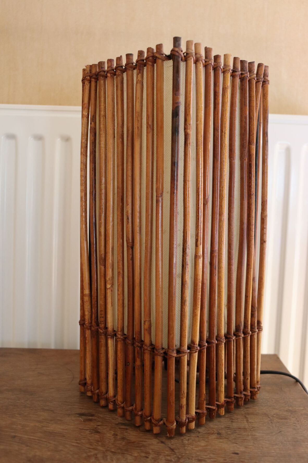 Rattan lamp