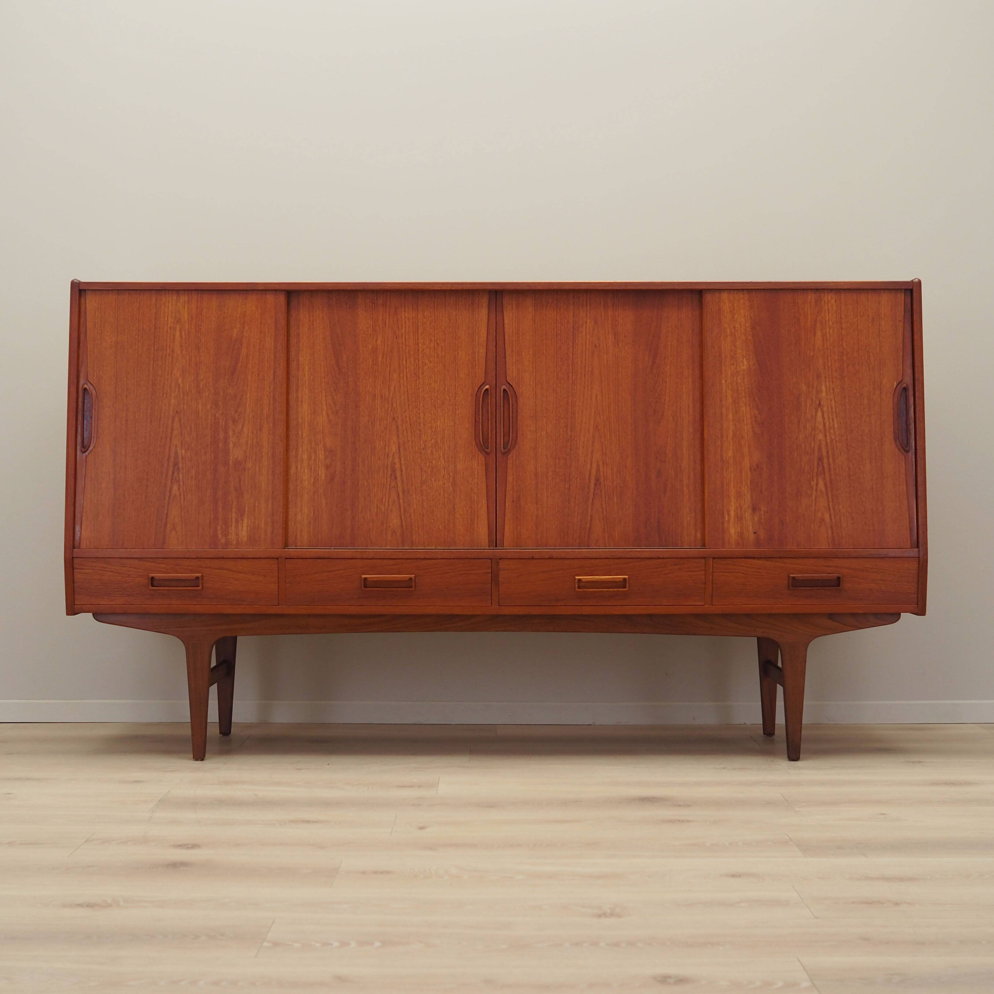 Teak highboard, Danish design, 1960s, designer: Børge Seindal