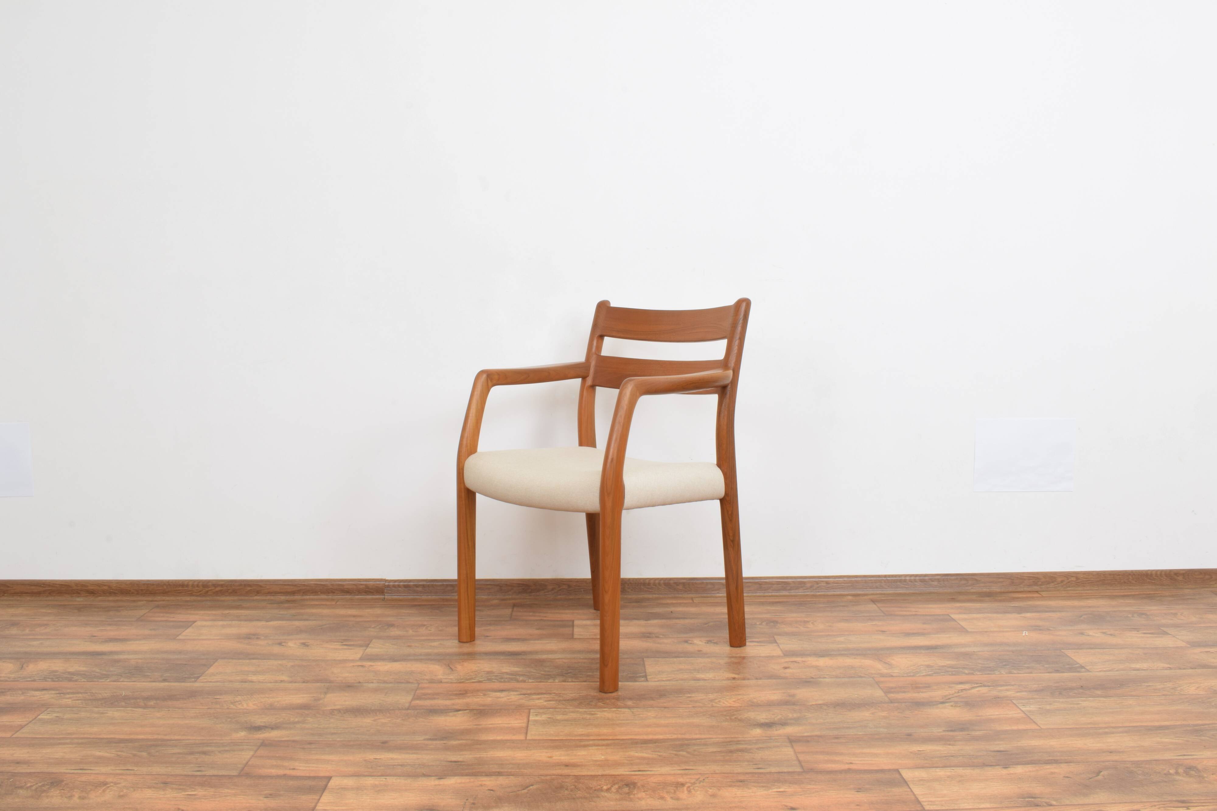 Mid-Century Danish Teak Armchair from EMC Møbler, 1970s.