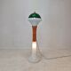 Italian Space Age Murano Glass Floor Lamp, 1970s
