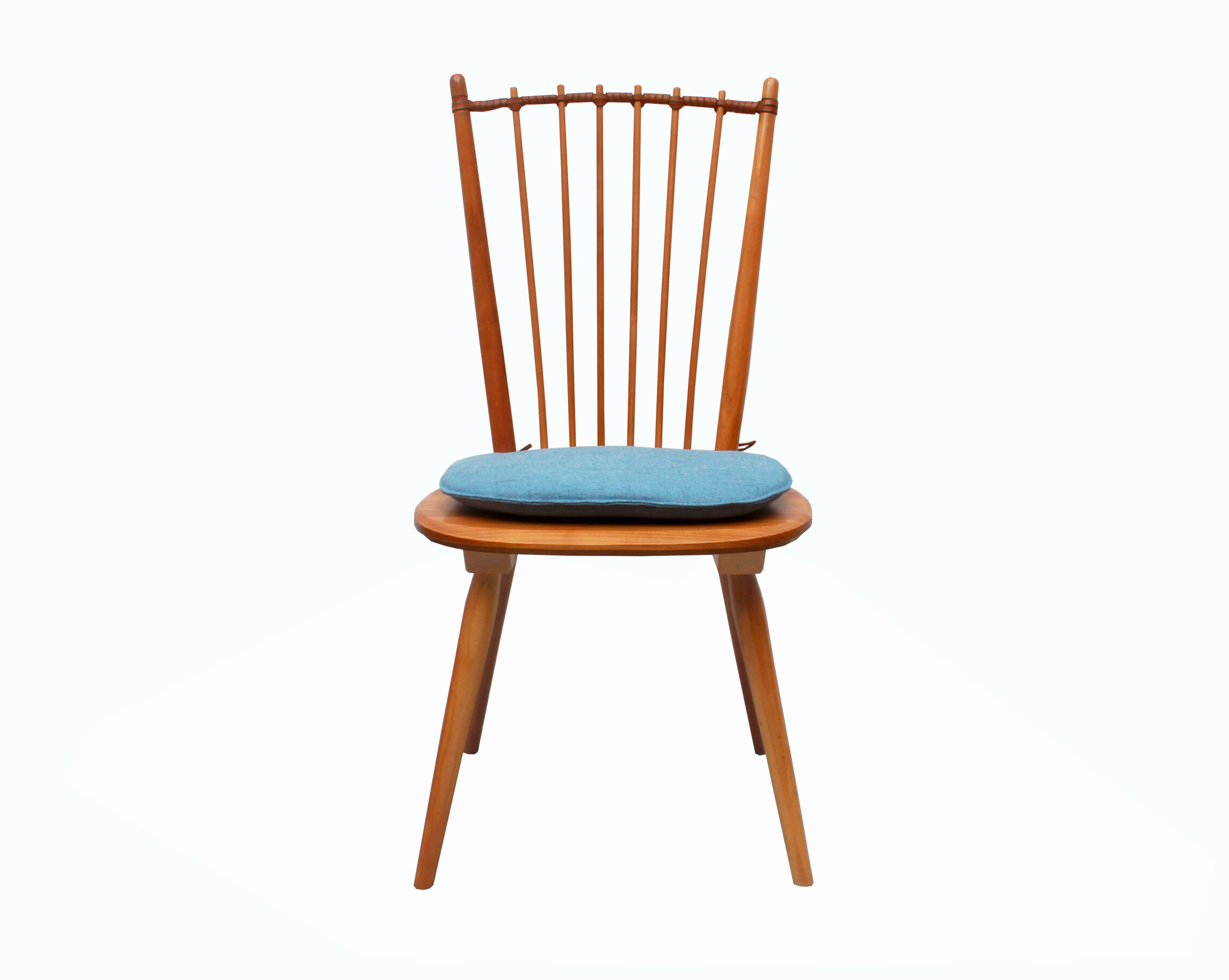 1950s chair in cherrywood, Albert Haberer