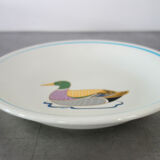 Set of 8 hollow plates Ceraminter, Italy
