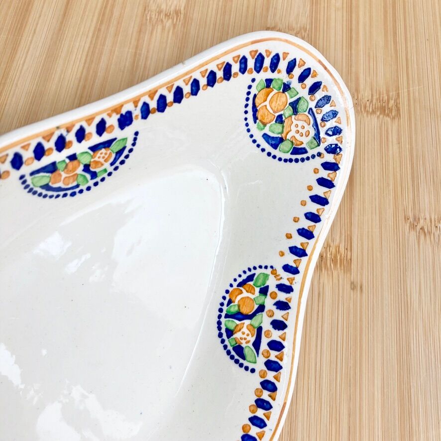 Terre de fer Art Deco ravier