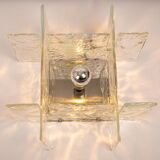 Murano Glass Wall Sconce by Kalmar, Austria, 1960s