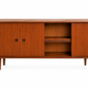 Vintage Scandinavian teak library