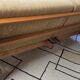 Stella vintage Scandinavian convertible sofa in beech – 1970s
