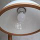 Lampadaire en bois, design hollandais par steinhauer