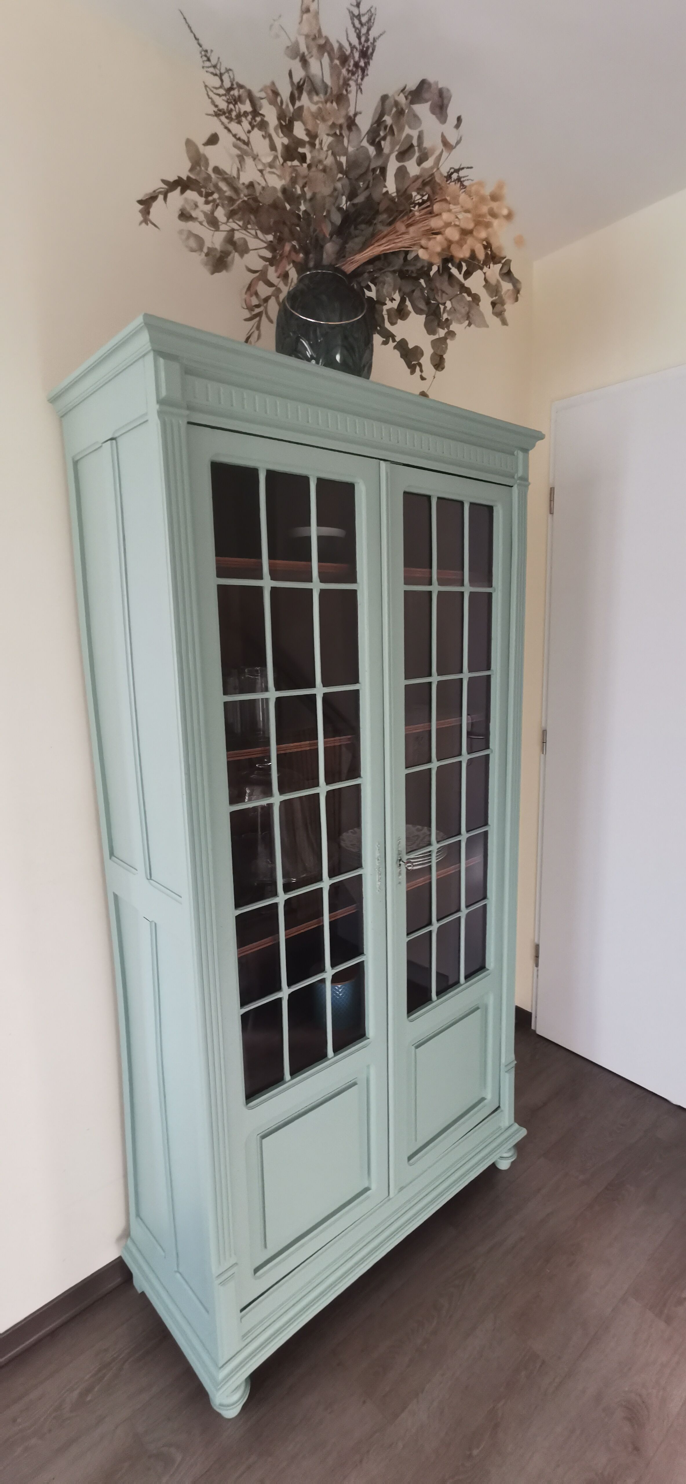 Parisian glass cabinet