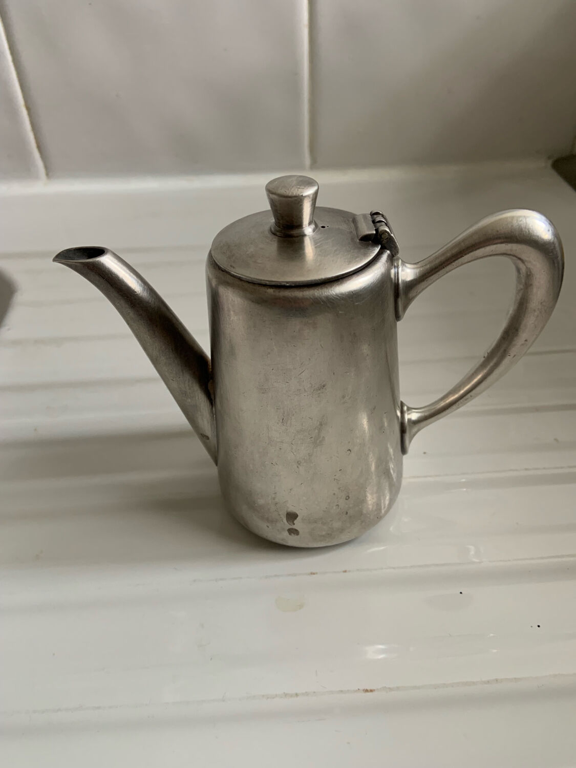 Coffee pot / milk jug Christofle hotel - silver-plated metal - 30cl
