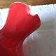 Opaline glass vase