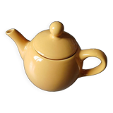 Ocher yellow teapot