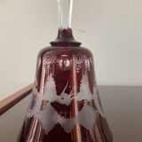 Bohemian crystal table bell