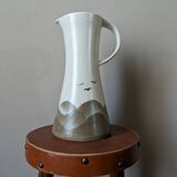 Virebent porcelain jug made in France, Japonese style.