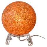 Paire de lampes de table en plastique design Space Age, années 1970.