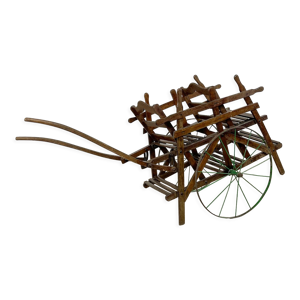 Charrette enfants anciens en bois