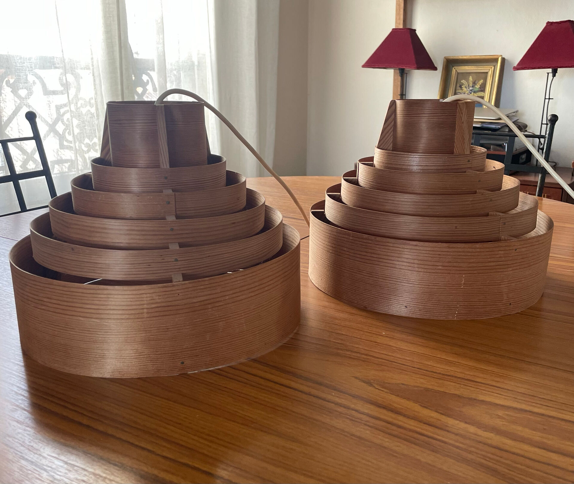 2 suspension designs by Hans Agne Jakobson 1919-2009 Sweden