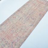 Pink Oushak Turkish Runner sku 3332