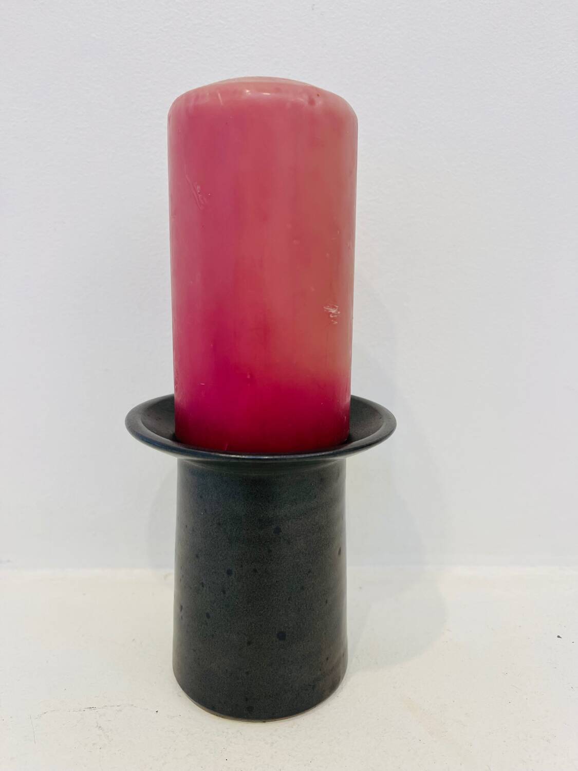 Brutalist Italian candlestick – circa 1960