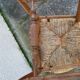 Provencal straw armchair in walnut