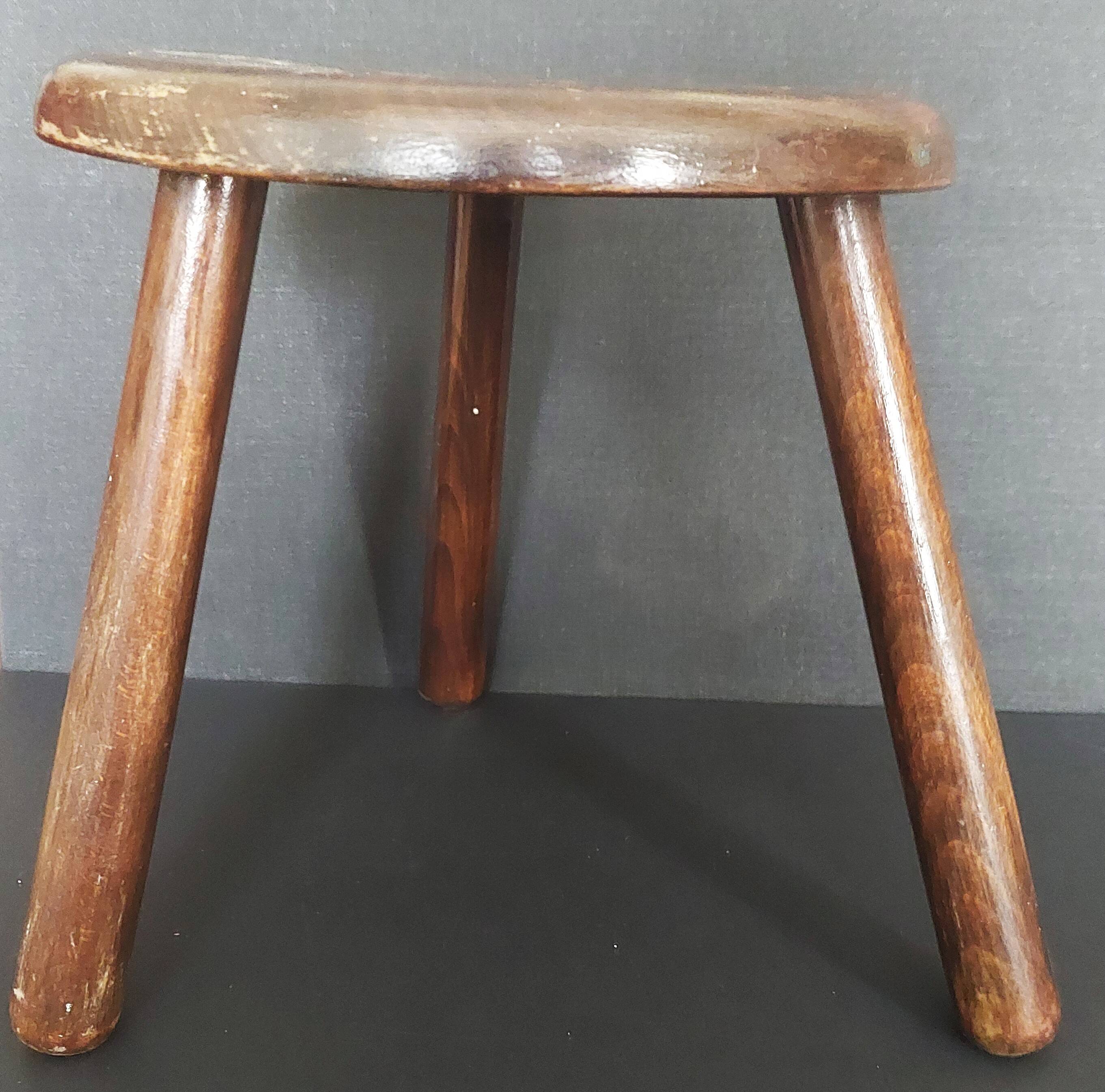 Tripod stool, 20th century furniture