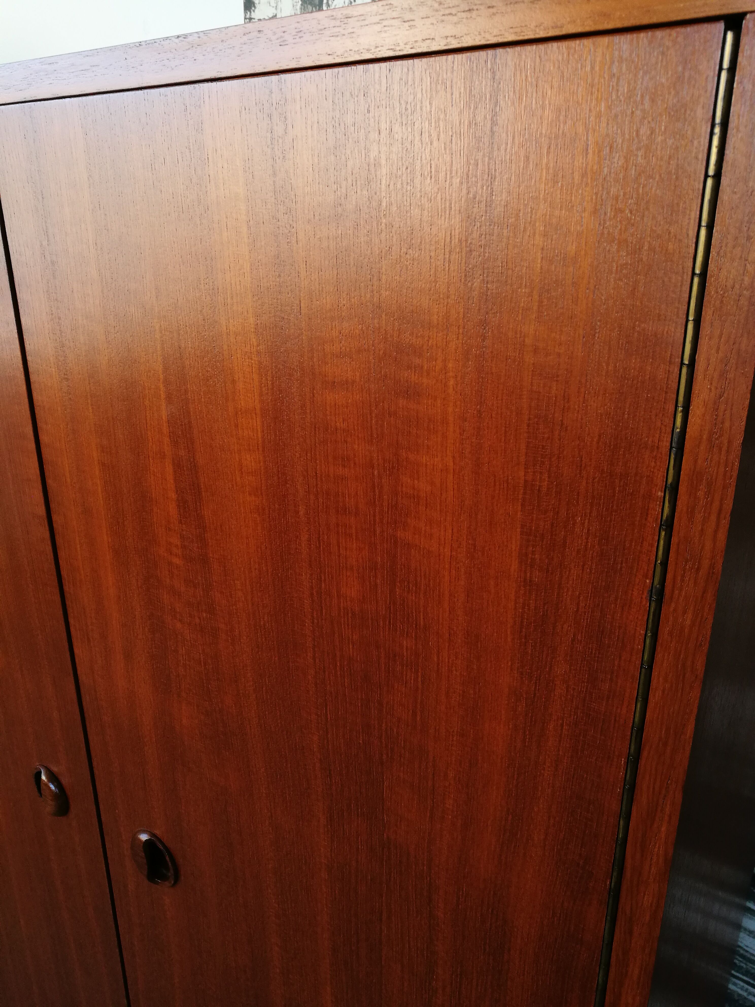Wardrobe design 1970, teak
