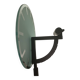 Rare designer dial lamp in cast steel