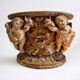 Baroque carved wooden pedestal or corbel, 17th/18th century