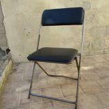 Lot of 4 folding chairs 70s
