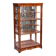 Vitrine Biedermeier tchèque en noyer et épicéa, années 1830