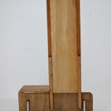 Miroir en chêne années 1950 Tchécoslovaquie 167x95cm