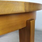 Renewed elm round table