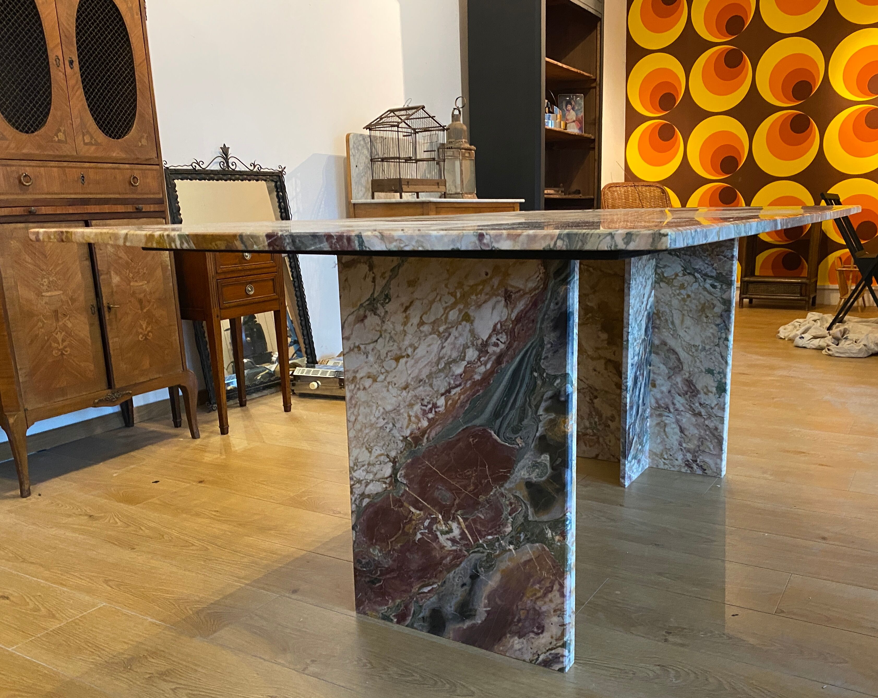 Marble table