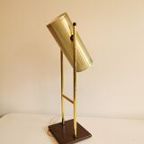 Ultra beautiful and rare Trombone Table Lamp, designed by Jo Hammerborg for Fog & Mørup in 1966