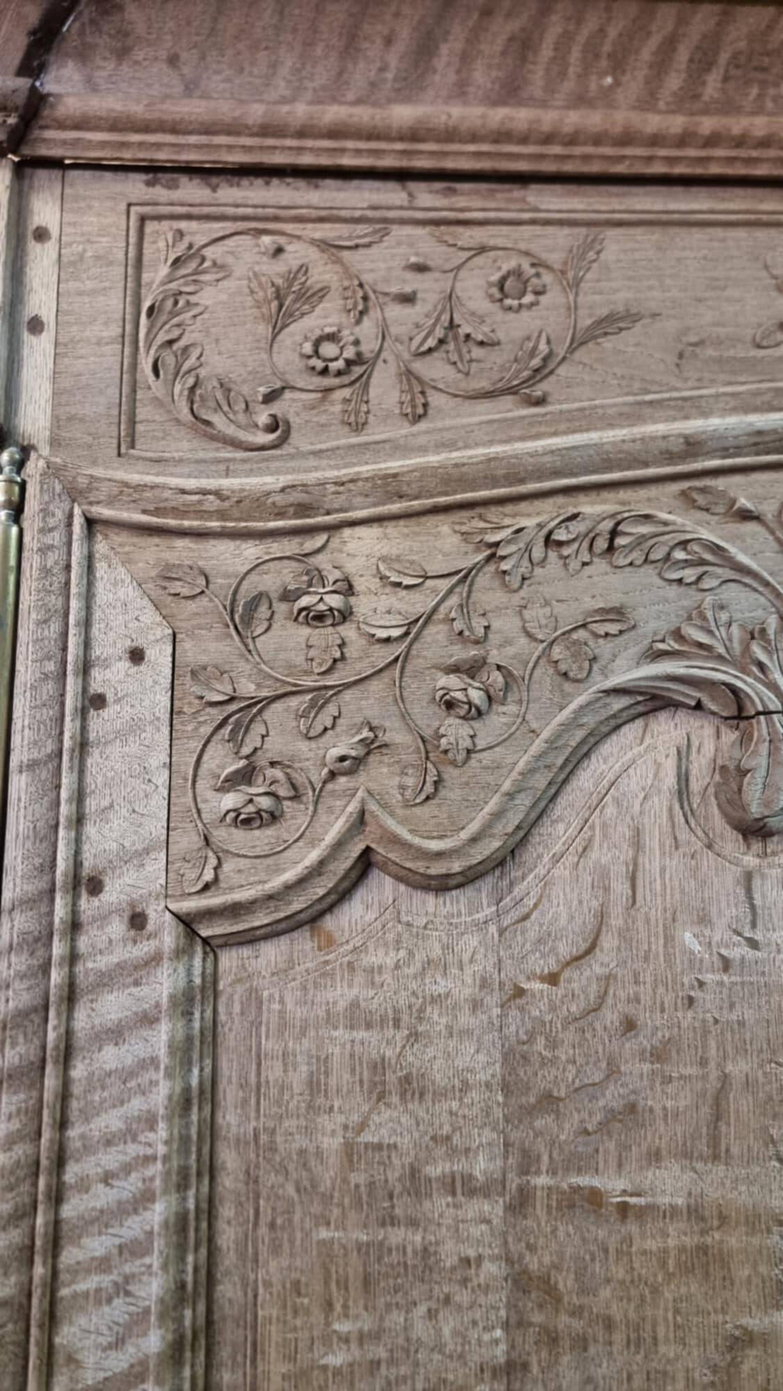 Armoire normande aerogommee