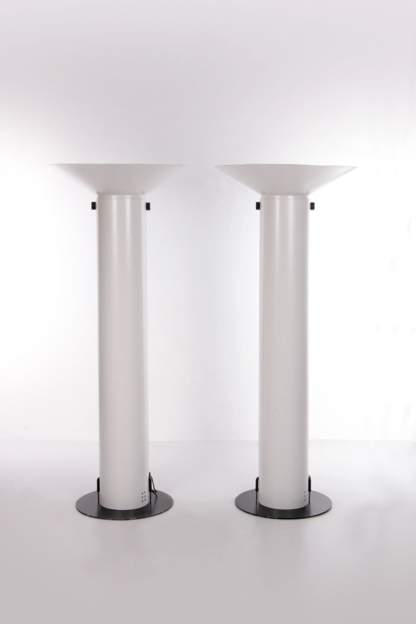 Set of 2 floor lamps, 1960 italy