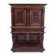 Figural Renaissance cabinet, France, around 1870.