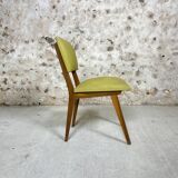 Green skai chairs 50s