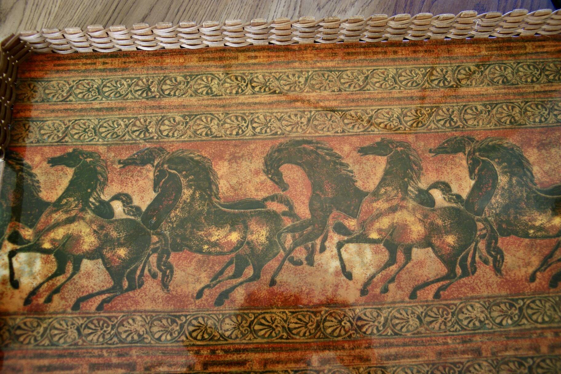vintage rolling bar cart 1960