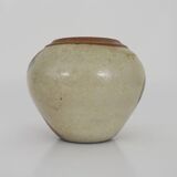Round vase, ball signed Olivier Roy Vallauris. 80 years