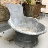 Zinc backrest bathtub XIX