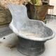 Zinc backrest bathtub XIX