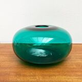 Large vase from the Swedish Stockholm series, handmade glass from Ikea, 1990s.